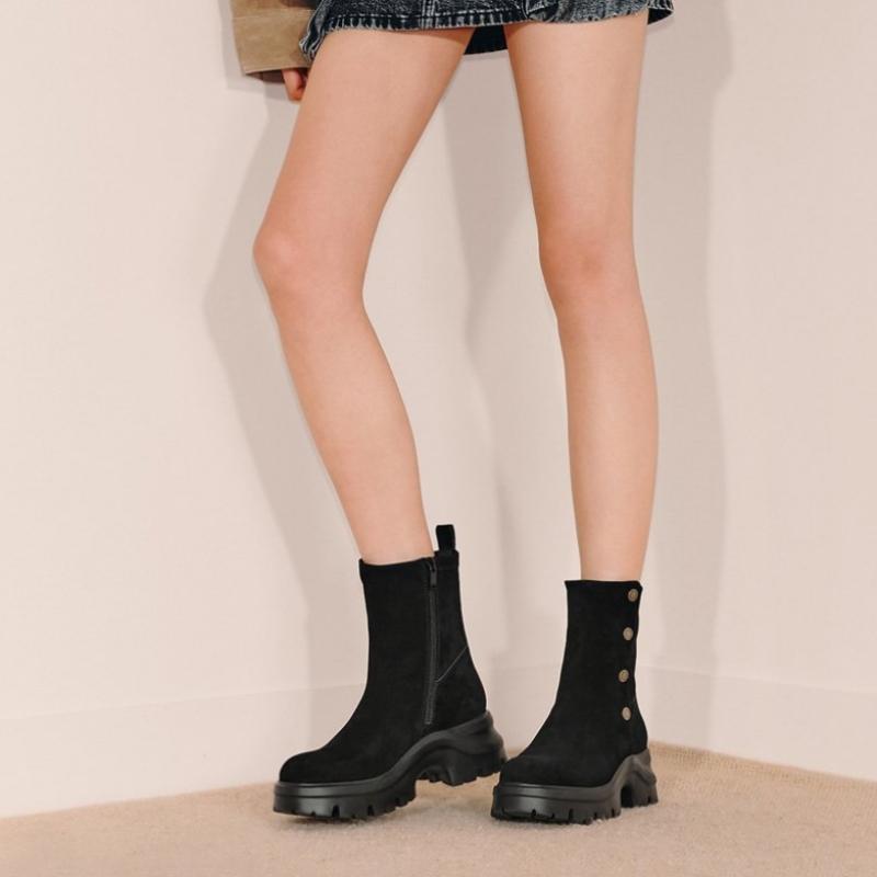 Staccato Women Ankle Boots Gofor02 Eja05 25fblk