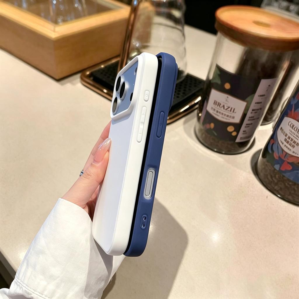 Fashion Soft Case for iPhone 17 16 15 14 13 12 11 Pro Max Shockproof Minimalist Cover for Air 16e 17e 16 15 14 Plus Accessories