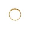 Stainless Steel Women Rings Simple Twist Rope Coin Heart Round Texture Bands Ring Wedding Jewelry