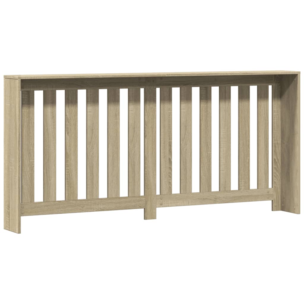 Radiator Cover Sonoma Oak 175 x 20 x 82 cm Particleboard