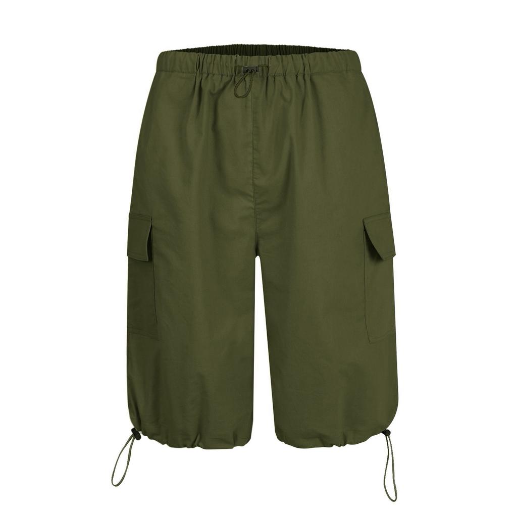 Women's Summer High Waist Casual Loose Work Pants With Pockets