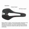 RACEWORK 30CRMO Bicycle 3D Printed Saddle Mountain Road Cycle Saddle Comfortable Honeycomb Structure Hollow Bicycle