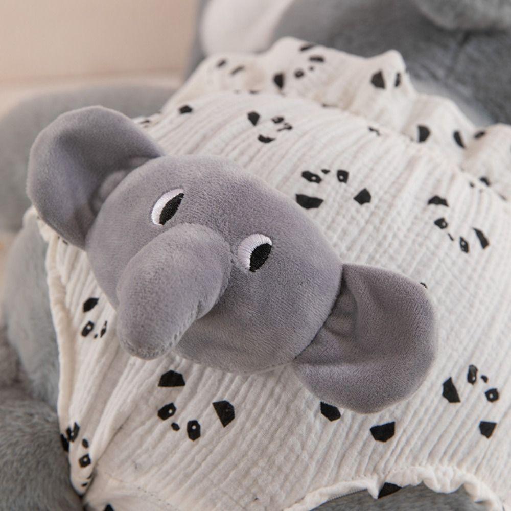 Creative Cartoon Elephant Plushie Cute Animal Stuffed Toys Run Elephant Plush Doll  Boys and Girls