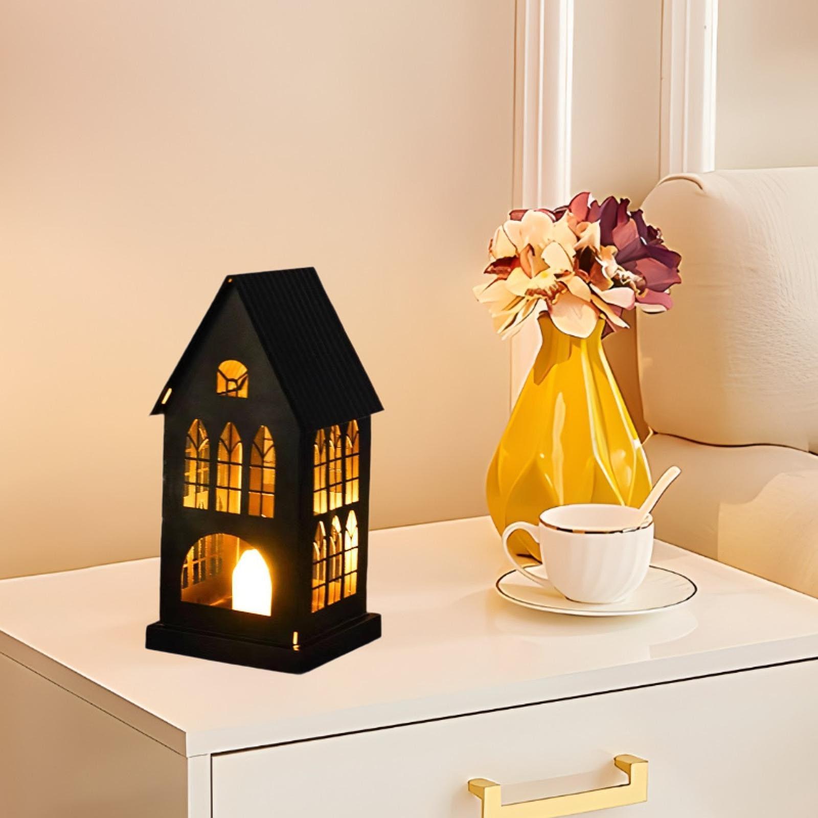 House Candle Holder Candle Stand Decorative Tea Light Lantern for Party Dining Room Indoor Housewarming Gift Home Decoration