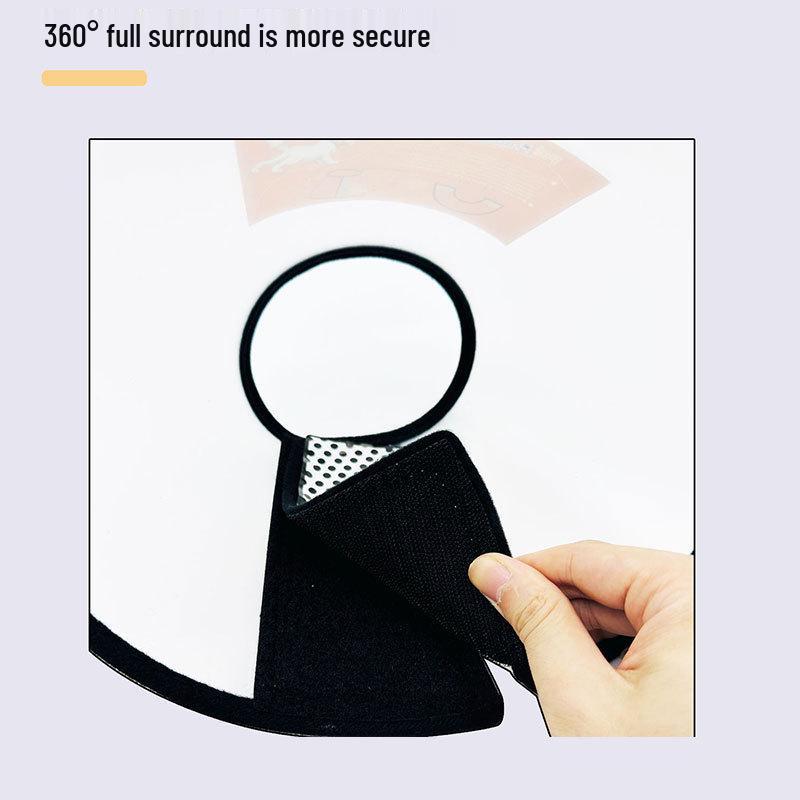 Pet Elizabeth Collar - Anti-Scratch, Anti-Lick, and Anti-Bite Protective Neck Cover for Dogs and Cats