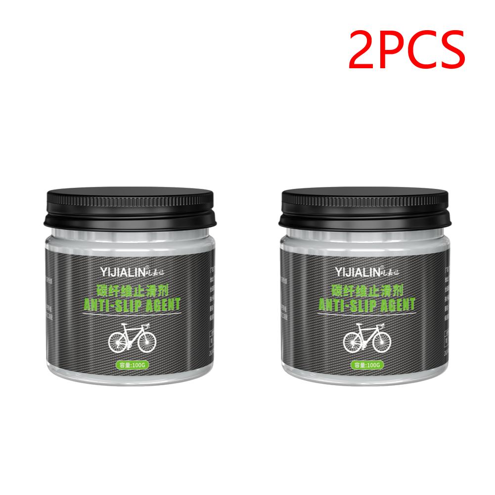 100g Carbon Fiber Bicycle Grease Bicycle Anti-Slip Lube Bicycle Assembly Grease for Bike Seatpost Handlebar Frame Stem