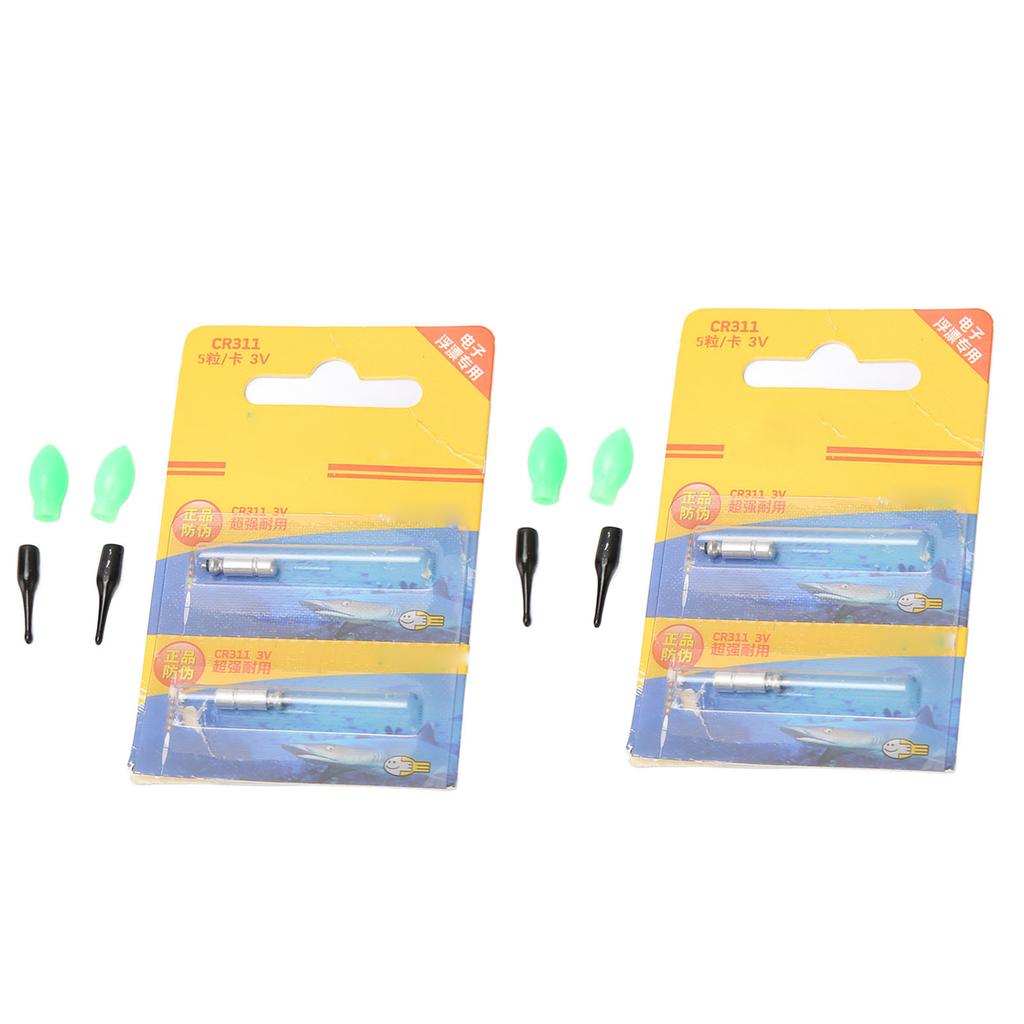 4 PEZZI Luce Fluorescente per Pesca Notturna Riutilizzabile Luce Morbida Area Luminosa Più Grande Galleggiante Leggero Bastoncino Luminoso per Pesca