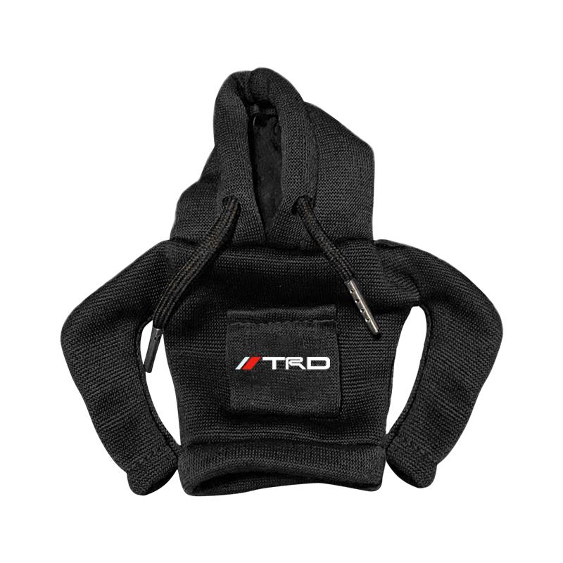 Modische Kapuzenpullover Auto Schalthebelabdeckung Kapuzenpullover Schalthebelabdeckung für Toyota GR TRD Camry Crown Auris Rav4s TRD Prius
