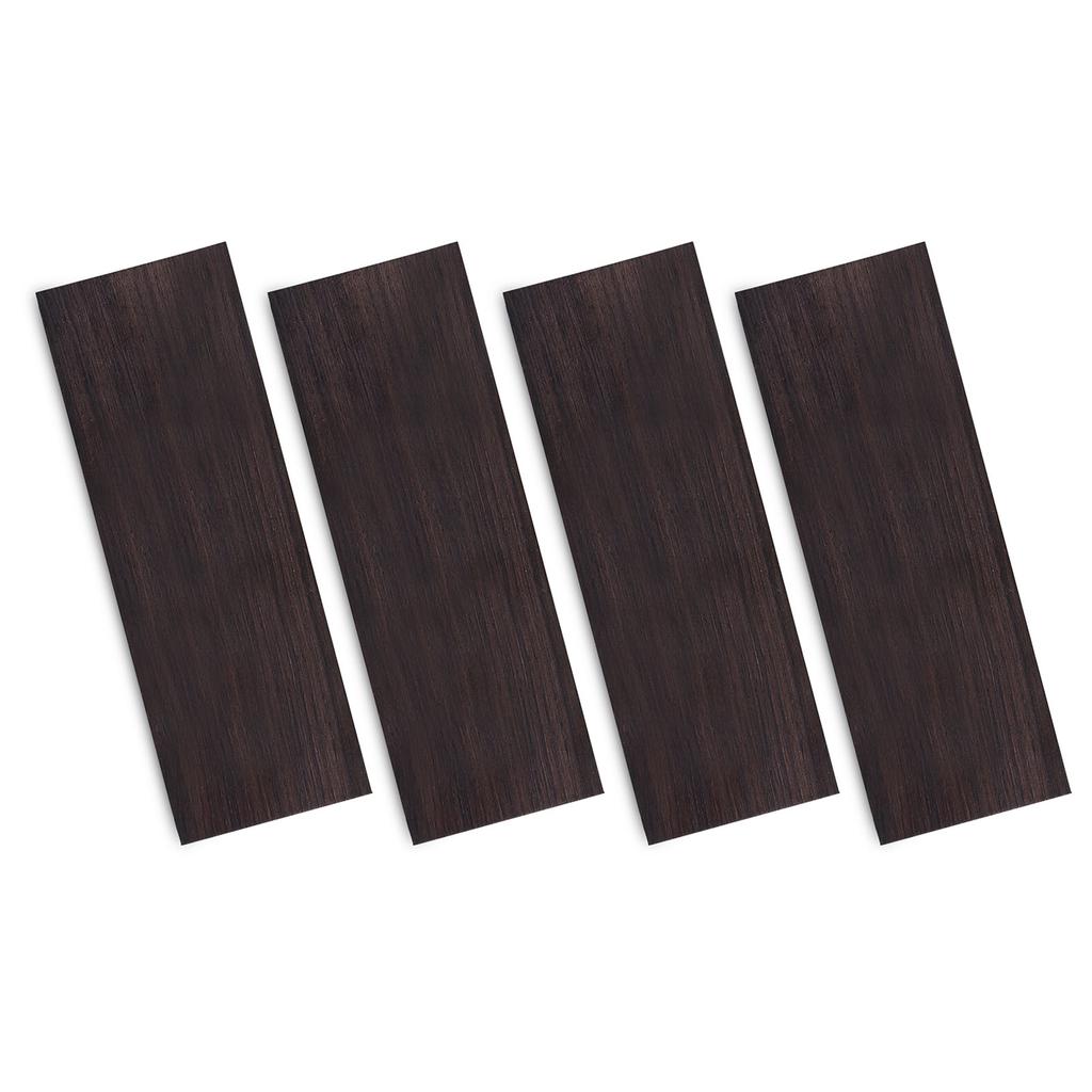 4 ks blok dřeva ebenového dřeva dřevěná deska rukojeti pro nástroje Nářadí 12x4x2,5cm