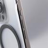 Ultra thin Borderless Magnetic Wireless Charge Matte Case For iPhone 17 16 12 13 14 15 Pro Max For Magsafe Frameless Slim Cover