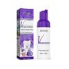 V34 Purple Color Whitening Teeth Mousse Toothpaste Whitening Teeth Smoke Stains