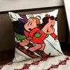 The Little LLulu Show Cushion Cover Reversible Soft Durable Pillow Cover Home  Car MultiScene Use for Daily Comfort