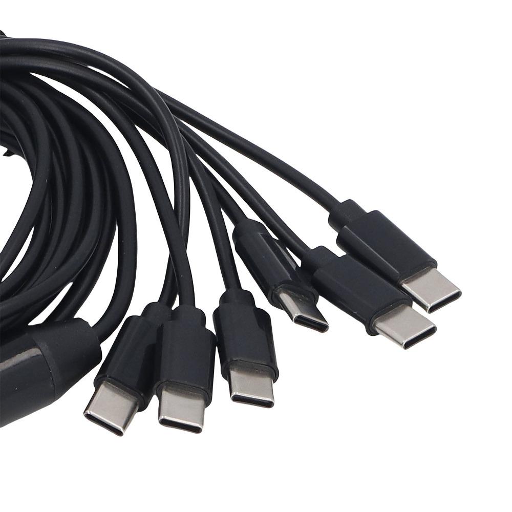 Fast Charging USB C Splitter Cable Plug and Play USB C Multi Charging Cable  For Tablets