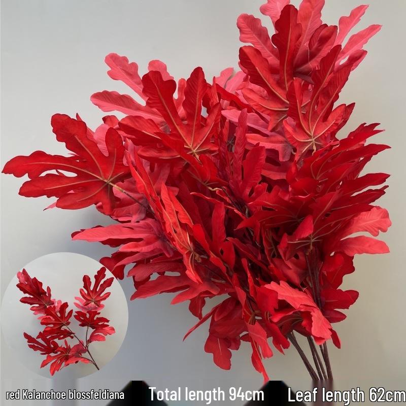 Shunran Dark Red Wine Artificial Wedding Flowers for Chinese Engagement Décor & Aisle Hanging Displays