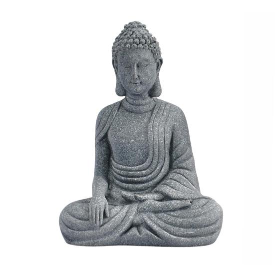 

Статуя Будды Креативная поза Маленький размер Реалистичная Подробная Небьющаяся Ручная роспись
