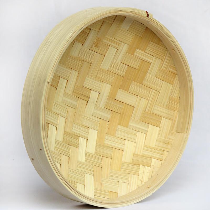 Handcrafted Straw Steamer Basket with Lid (15cm)