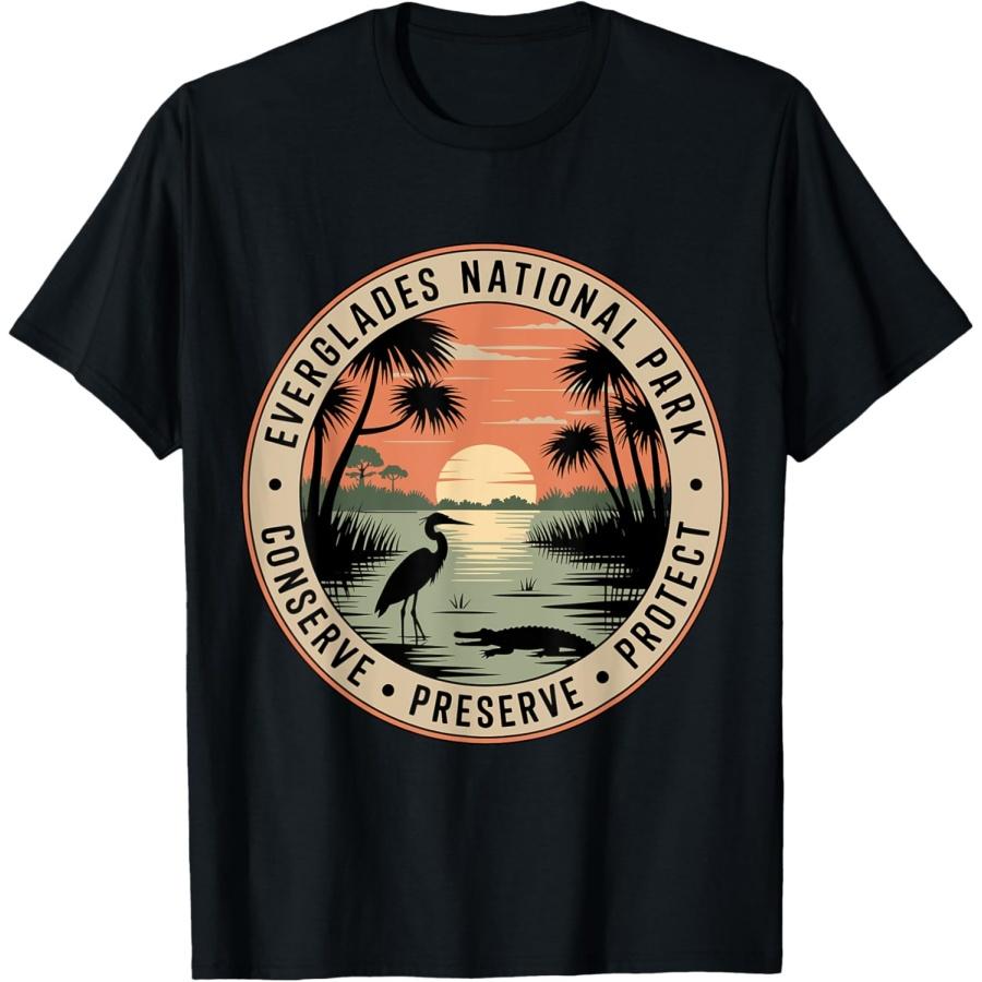 Everglades National Park T-Shirt XXXXXL чёрный