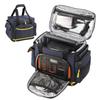 Portable Power Station Carrying Bag With Handle Waterproof Oxford Cloth Carrying Pouch Multiple Pockets For Charging Cables