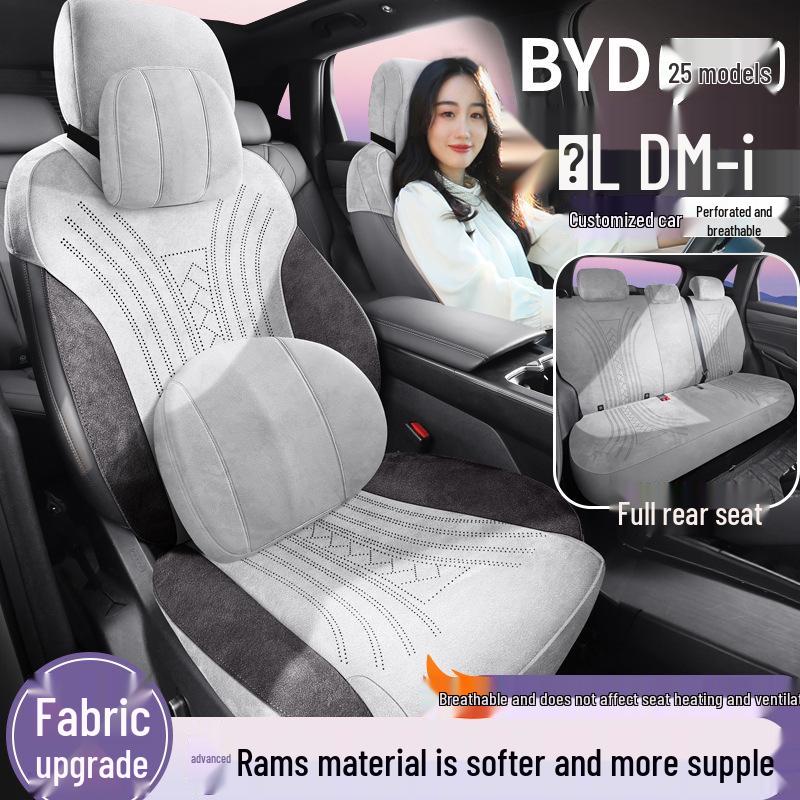 BYD Song L DM-i Seat Covers: Full Coverage, All-Season, Universal Fit Seat Cushions and Mats