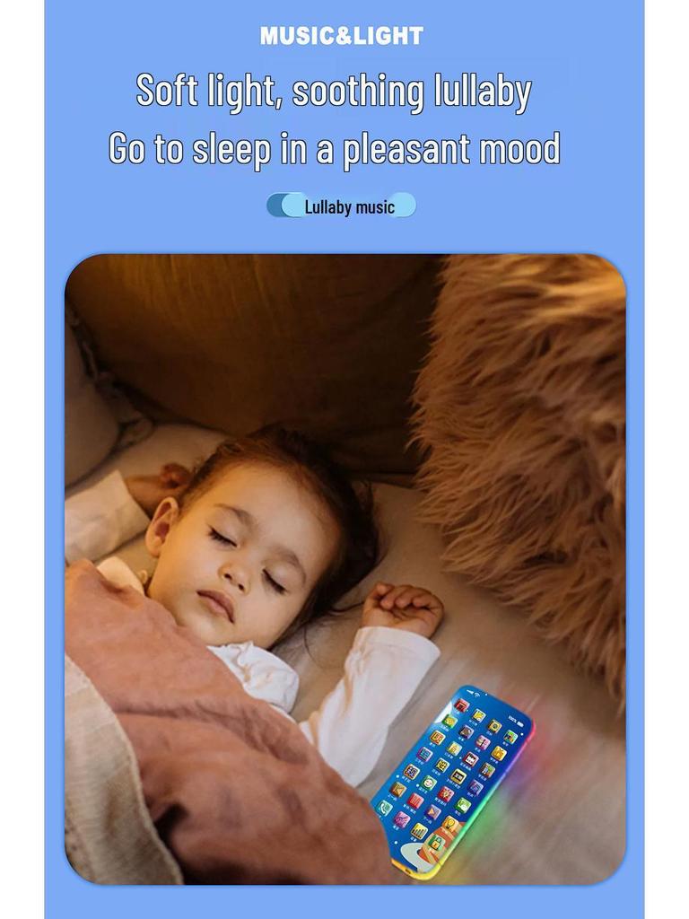 Kids' Educational Puzzle Phone: Multifunctional Learning Toy with Music and Simulation for Boys and Girls