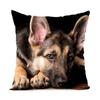 German Shepherd Dog Printing Polyester Pillowcase Home Sofa Office Chair Pillow Cover Decorative Cushion Cover 45X45Cm