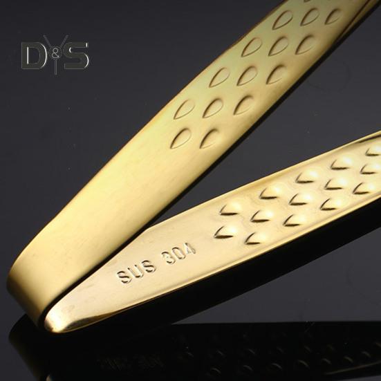 Pinzas largas para parrilla de acero inoxidable, pinzas para carne de barbacoa, agarre antideslizante, herramienta de cocina para cocinar a la parrilla, accesorios para hornear