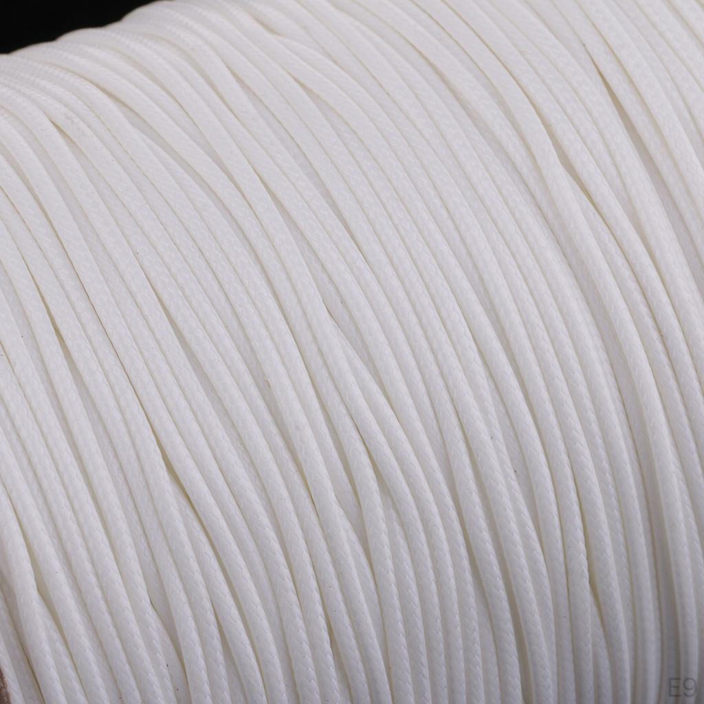 1 Roll 170M Waxed Cotton Cord Thread Rope Necklace Bracelet 1.5mm