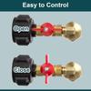 Converter Adapter Propanes Tanks Connector Tanks Filling Connector Adapter Gas Tanks Coupler Refill Attachments Head