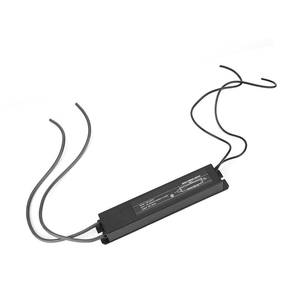 HB C05TE Neon Light Transformer 110-240VAC 5KV 30mA Electronic Transformer Black Waterproof Neon Sign Power Supply Beer Sign
