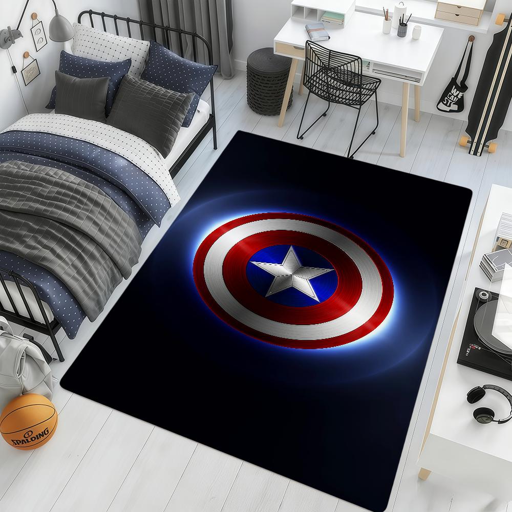 

movie cool C-Captain A-America ML hogar Bedside Rug Kitchen Bath Floor Mat Hallway Balcony Carpet Entrance Doormat Decor Home 40cm x 60cm