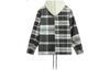 Li Ning BADFIVE Puffer Jacket Men's Gray Green Plaid AFMU003-2