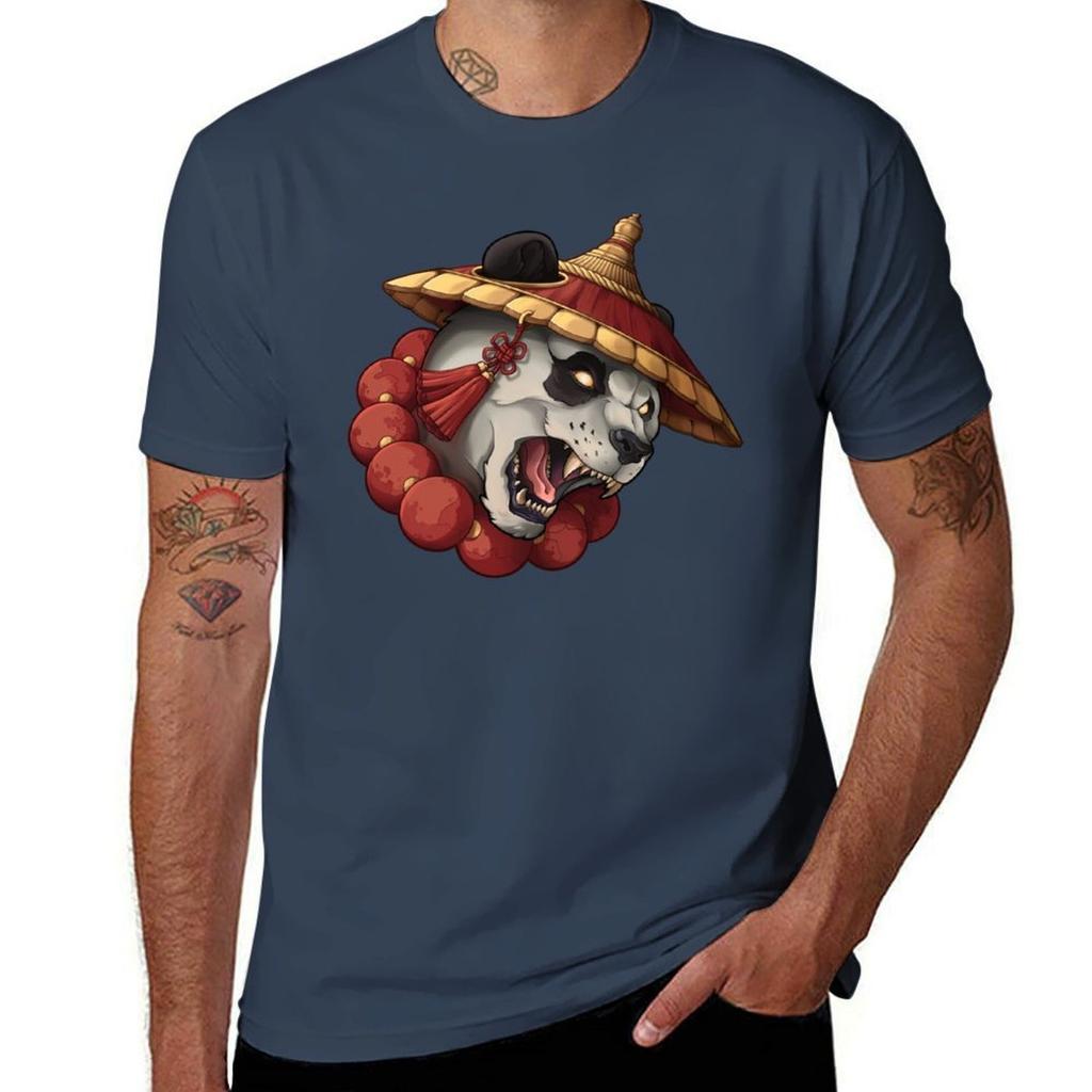 Panda Style TShirt Plus Size Gym Sports TShirt