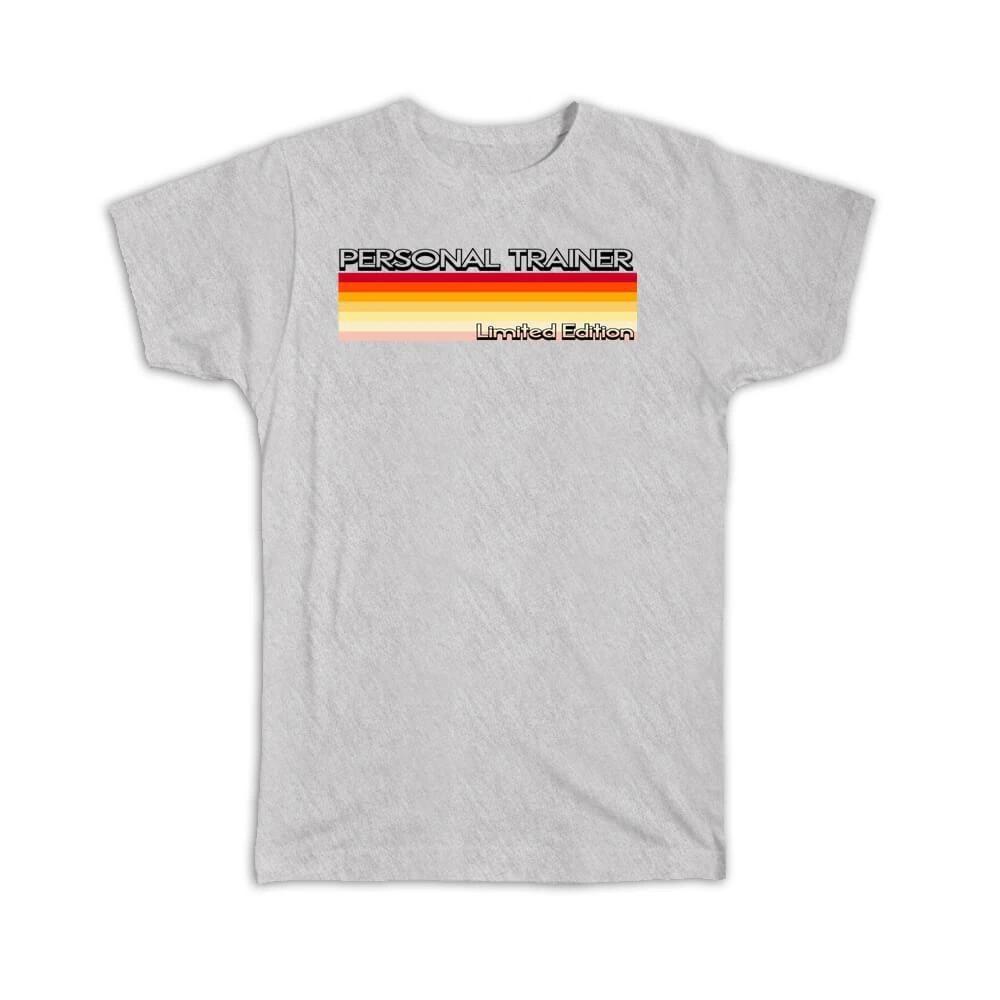 Gift T-Shirt : For Personal Trainer Limited Edition Colorful Stripes Gym Sport 2XL
