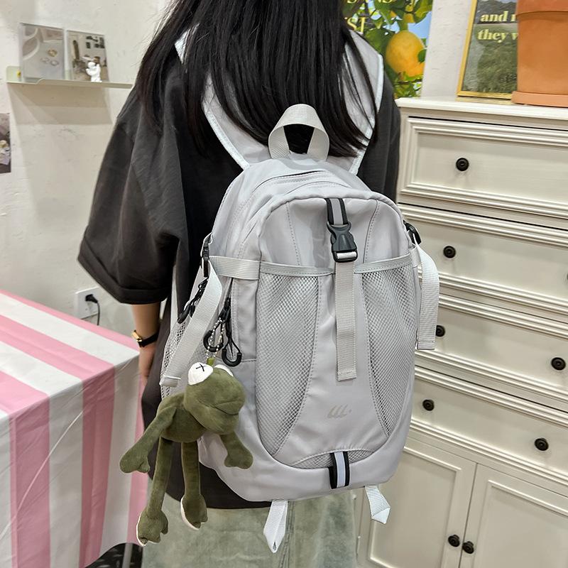 Schoolbagins Wind Niche Design Functional Outdoor Hiking Backpack Light Hiking Bag Men's Sports Backpack Cycling Bag Women's