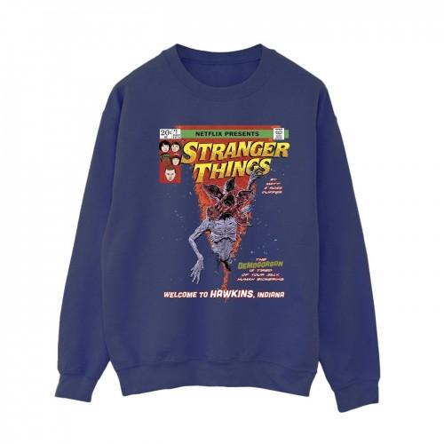 Netflix Womens/Ladies Stranger Things Comic Cover Sweatshirt