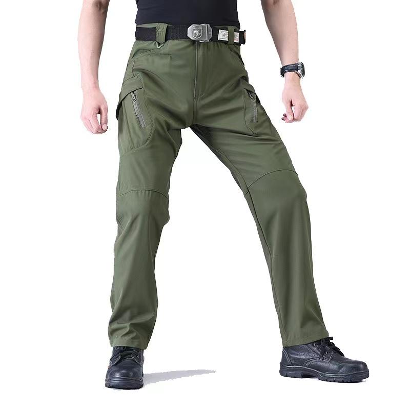 Men City Cargo Softshell Elastic Hiking Trekking Climbing Camping Outdoor Hunting Trousers Spring Autumn Fall Fast Dry Pants 5XL
