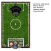 Soccer Field Bottle Opener Wall Mounted Bottle Opener with Cap Catcher Sturdy Football Field Design Beer Cap Remover Gift for Football Lovers