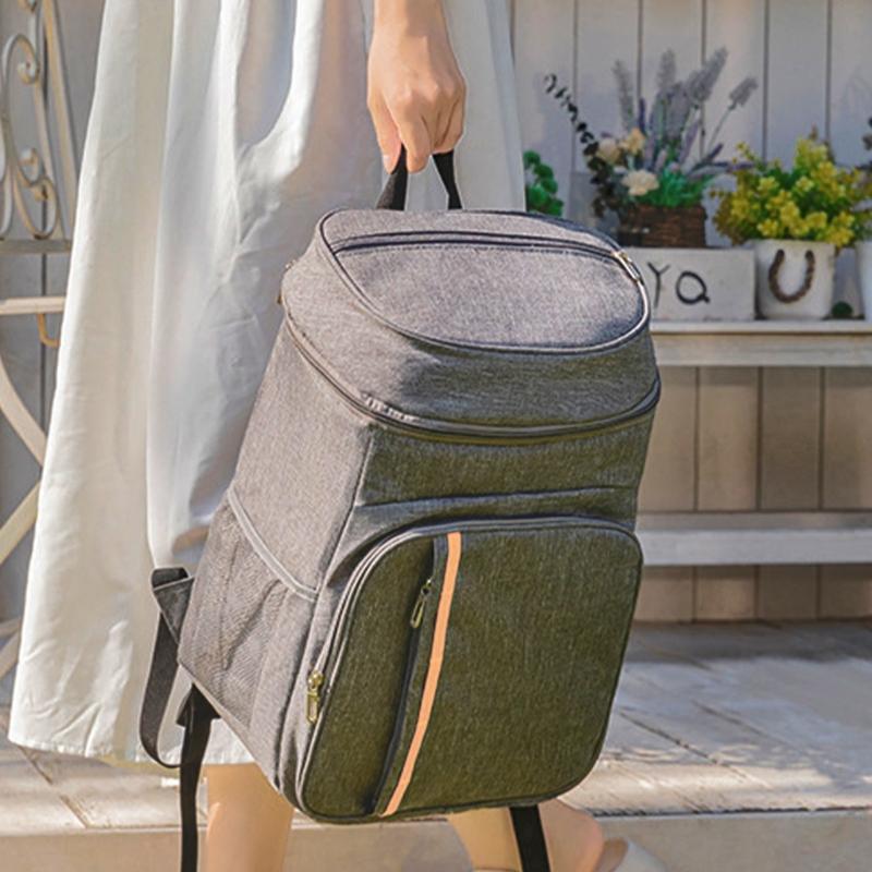 Leakproof Coolers Backpack Waterproofs Soft Coolers Bag Beach Coolers Backpack for Beach, Fishing, Picnics, Travel