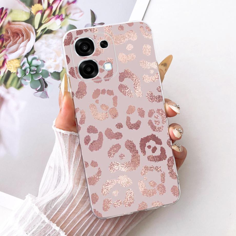 For Oppo A6 Pro 4G 5G OPPOA6 / Oppo F31 Pro Phone Case Soft Clear Silicone Back Cover Butterfly Dragon Fashion Pattern Bumper