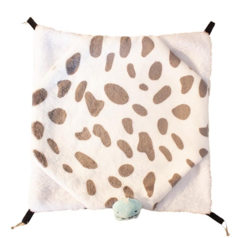 Warm Hamster Hammock Double-layer Small Pet Hanging Beds Cute Hamster Habitat Pet Cage