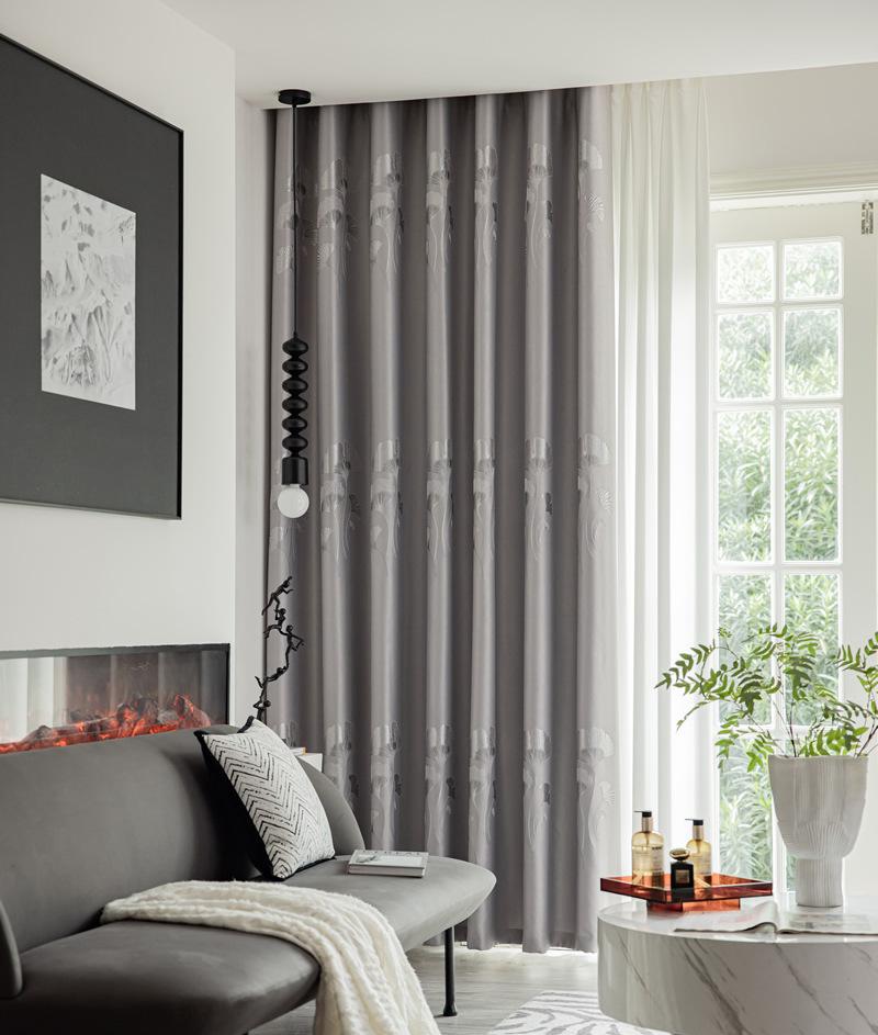 

Утолщенные жаккардовые плотные шторы для гостиной, спальни, домашний декор, оконная занавеска W150*H270cm