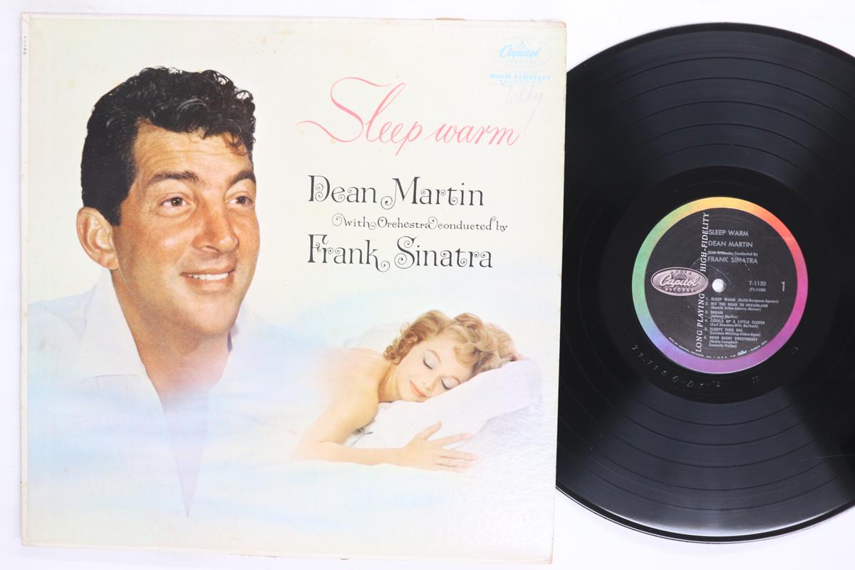 LP Record DEAN MARTIN Sleep Warm T1150 CAPITOL 1959 US Pop Used