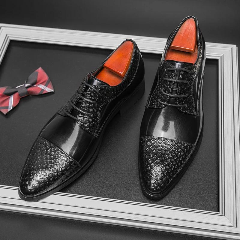 Formal Increases Height Mens Red Sneakers Casual Men's White Shoes Mens Black Trainers Sports High Grade What's Minimalist