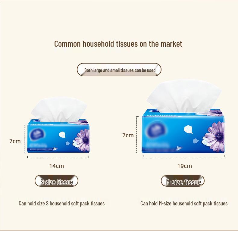 Cartoon Hanging Car Tissue Box - Cute Decorative Pull-out for Armrest