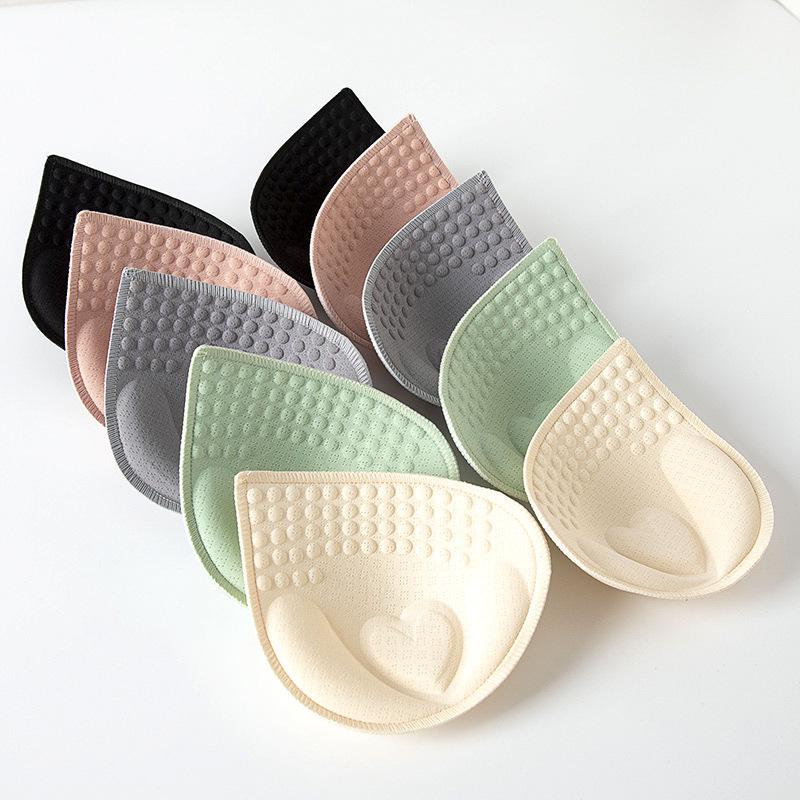Breathable Detachable Latex Bra Inserts: Thickened Thin Cup Pads