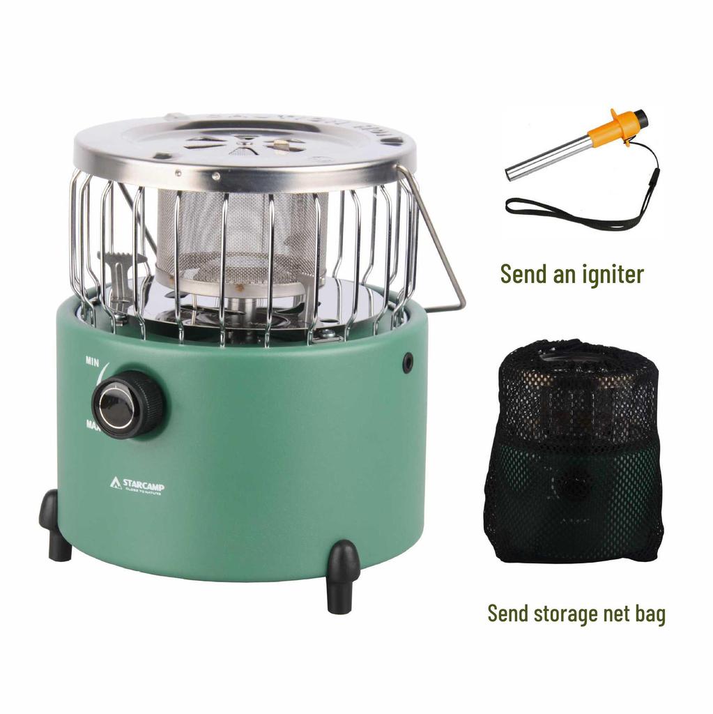 Portable Outdoor Camping Stove: Dual-Use Heating and Cooking for Water Boiling and Mountaineering
