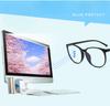 Lunettes d'ordinateur transparentes, monture pour femmes et hommes, Anti lumière bleue, rondes, bloquant les lunettes optiques