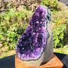 1 pieza de piedra en bruto de amatista natural, racimo de amatista, joyería de gemas al por mayor, decoración del hogar, regalo de vacaciones.