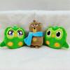 Green Duolingo Owl Plush Toy Duo Plushie Of Duo The Owl Cartoon Anime Owl Doll Soft Stuffed Animal Toy Children Birthday