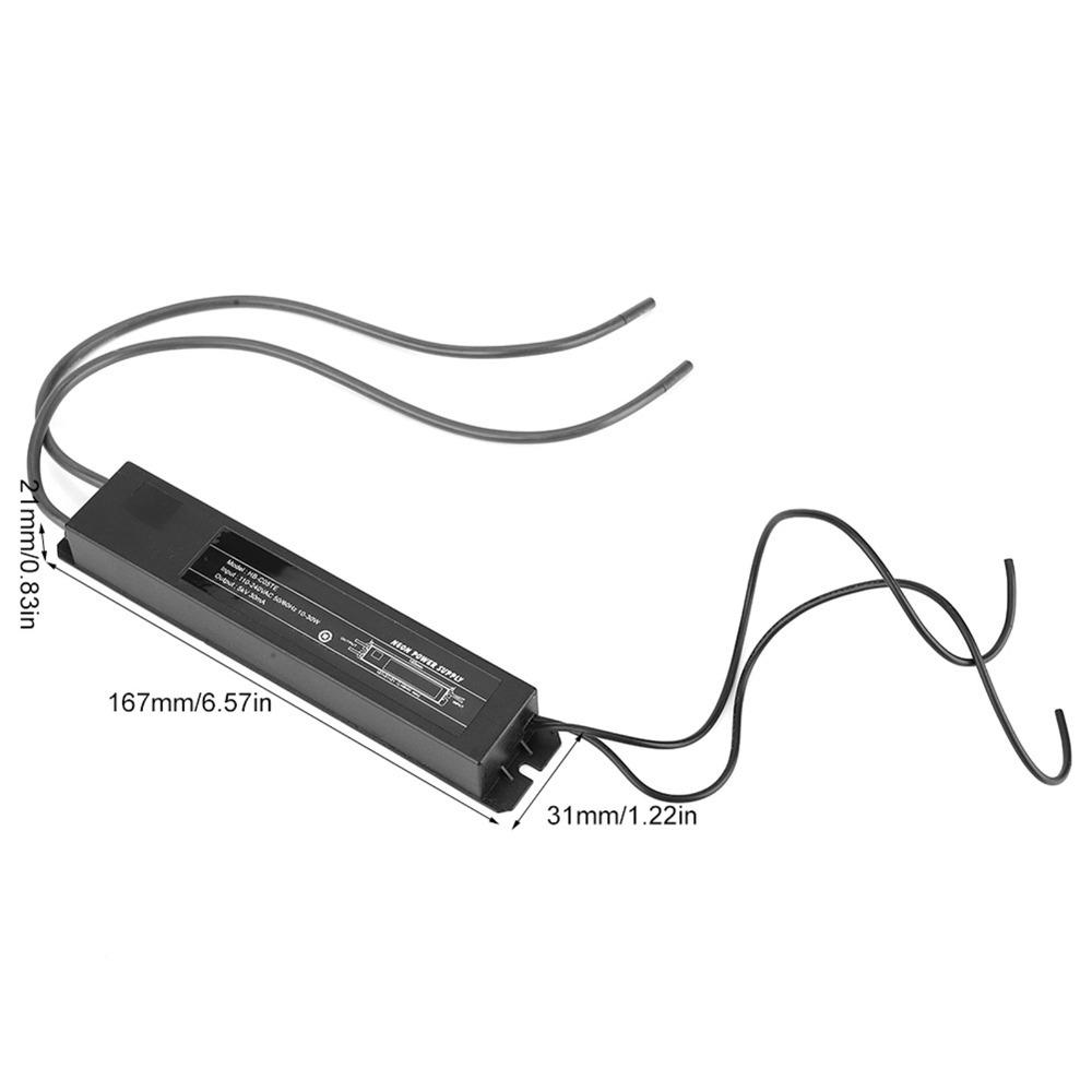 HB C05TE Neon Light Transformer 110-240VAC 5KV 30mA Electronic Transformer Black Waterproof Neon Sign Power Supply Beer Sign